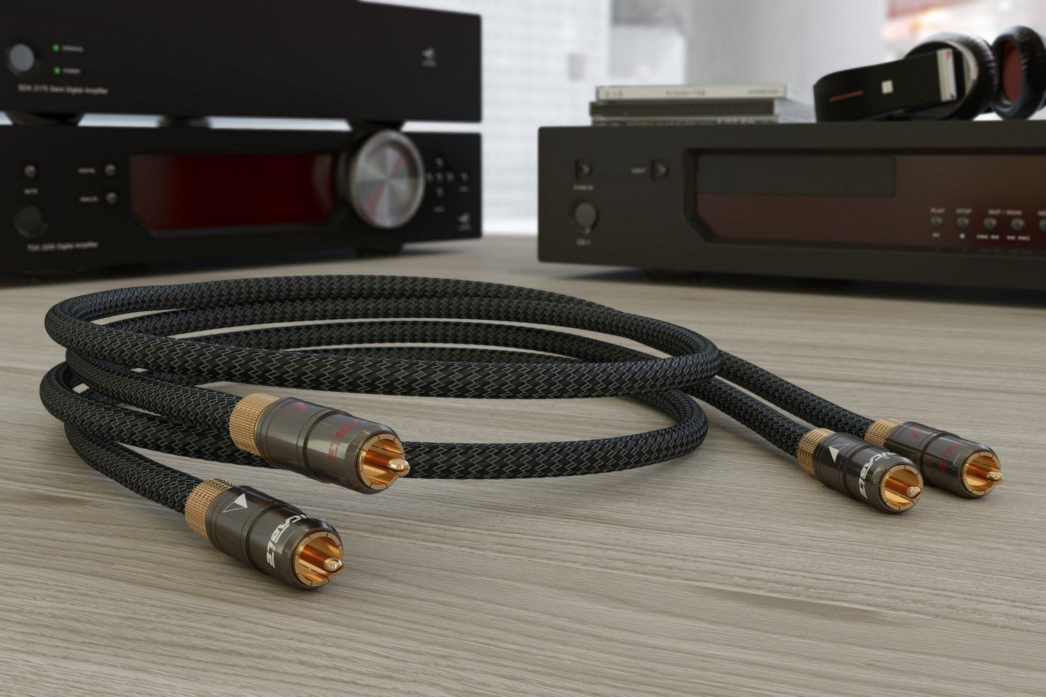 Ricable Magnus Signal RCA Interconnect, lifestyle view