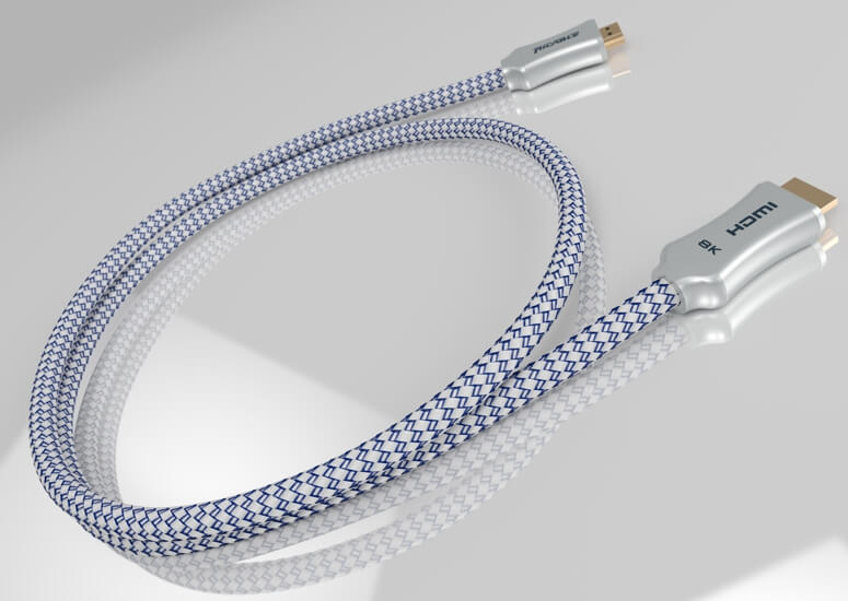 Ricable Visus HDMI 2.1 Cable, lifestyle view