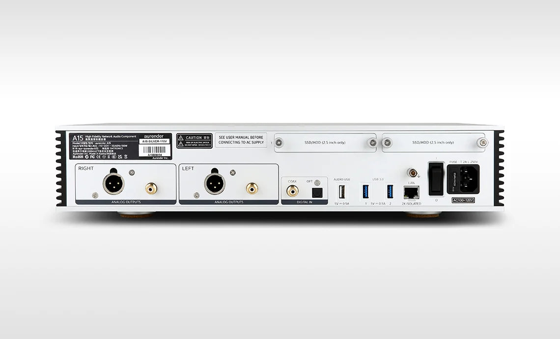 Aurender A15 music server, additional product view