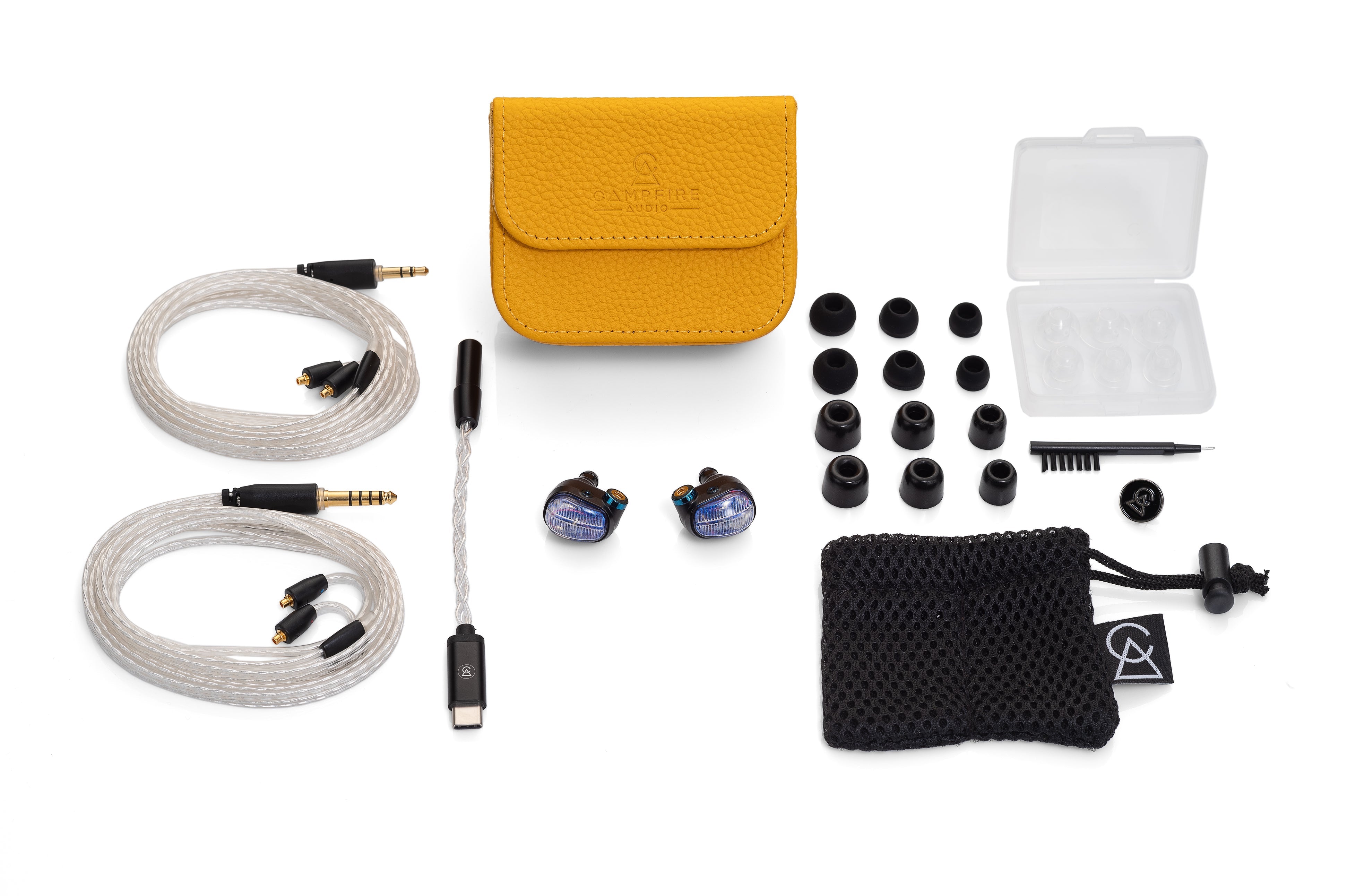 Campfire Audio Alien Brain with full accessory set