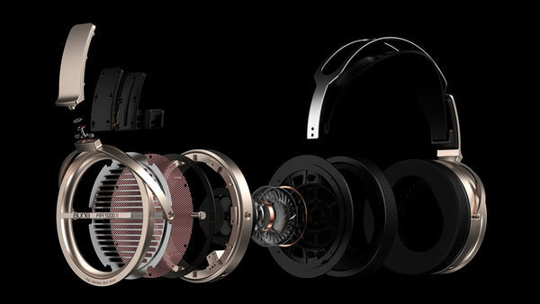 Aune AR5000 MK2 champagne gold earcup detail