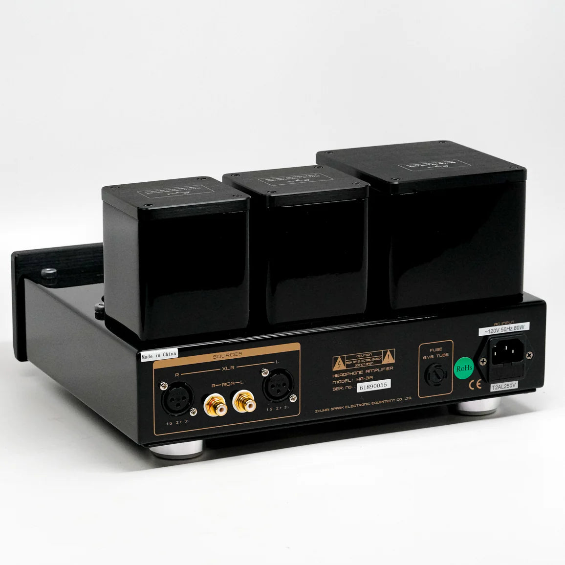 Cayin HA-3A tube headphone amplifier, additional product view
