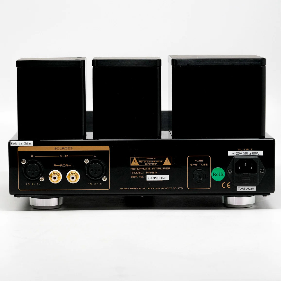 Cayin HA-3A tube headphone amplifier, additional product view
