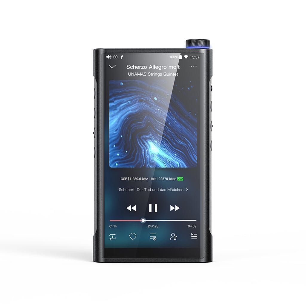 Fiio M15S digital audio player, hero product shot