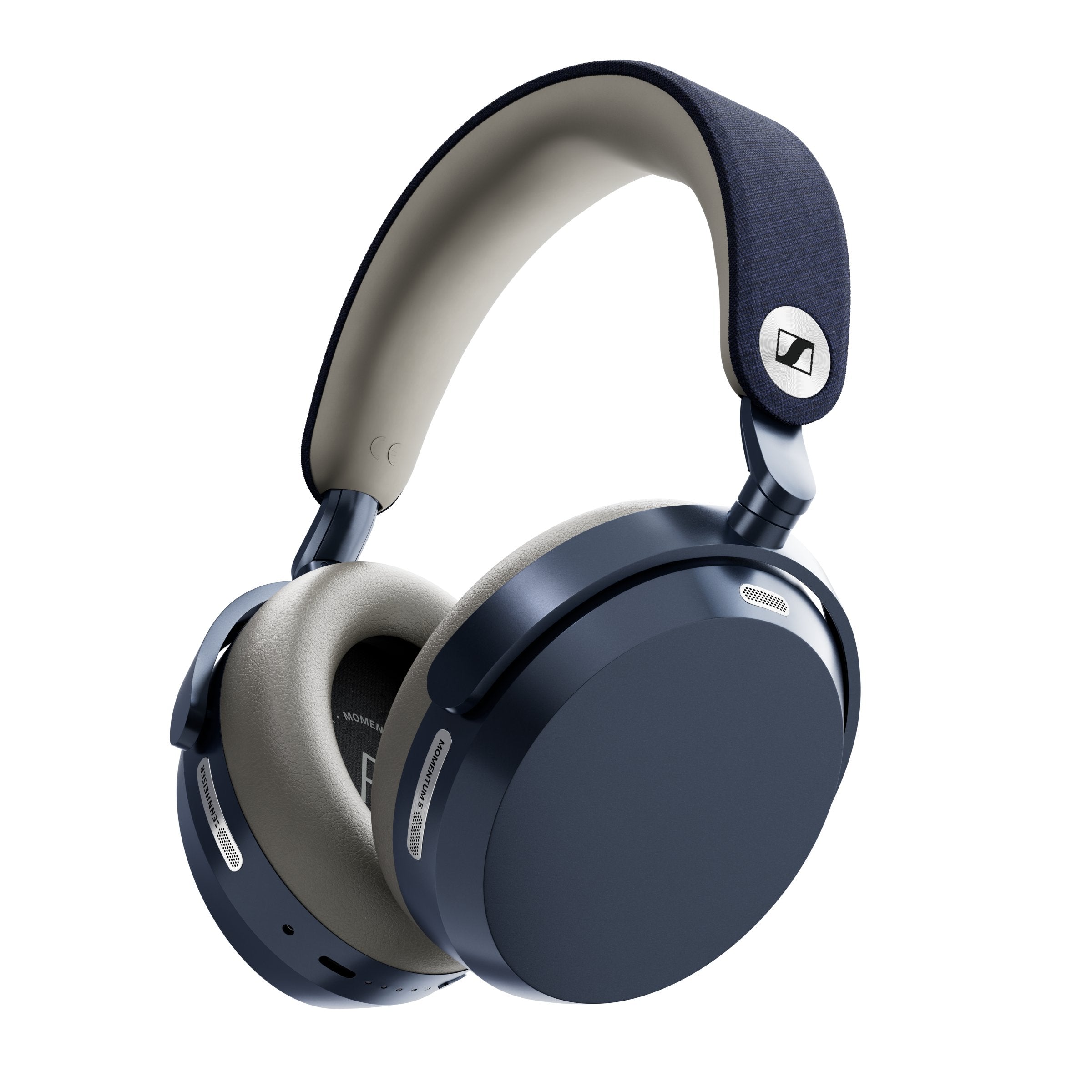 Sennheiser Momentum 5 Wireless over-ear headphones in denim blue