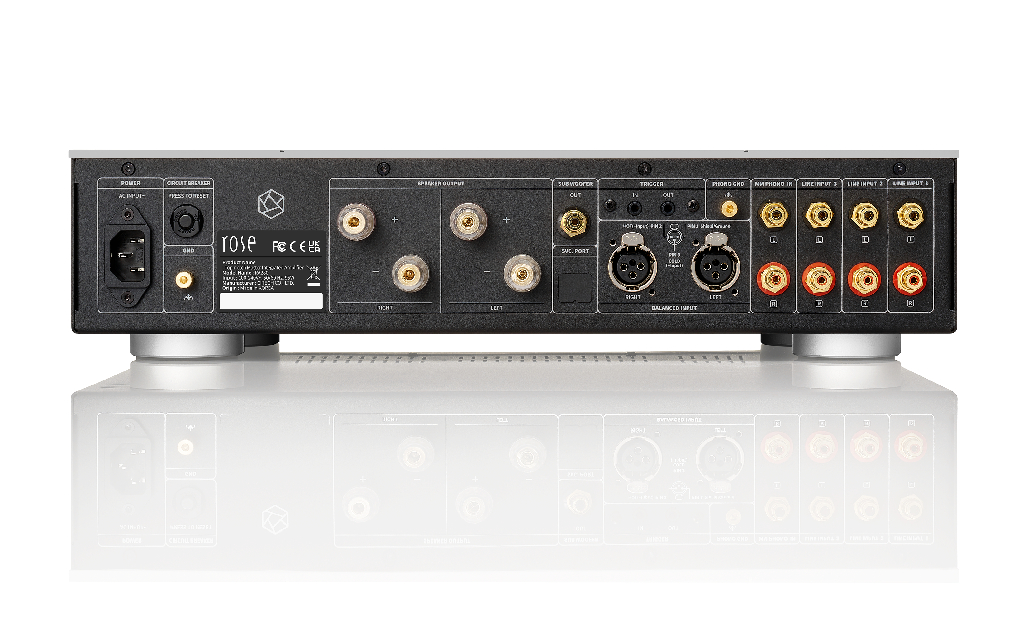 HiFiRose RA280 Integrated Amplifier