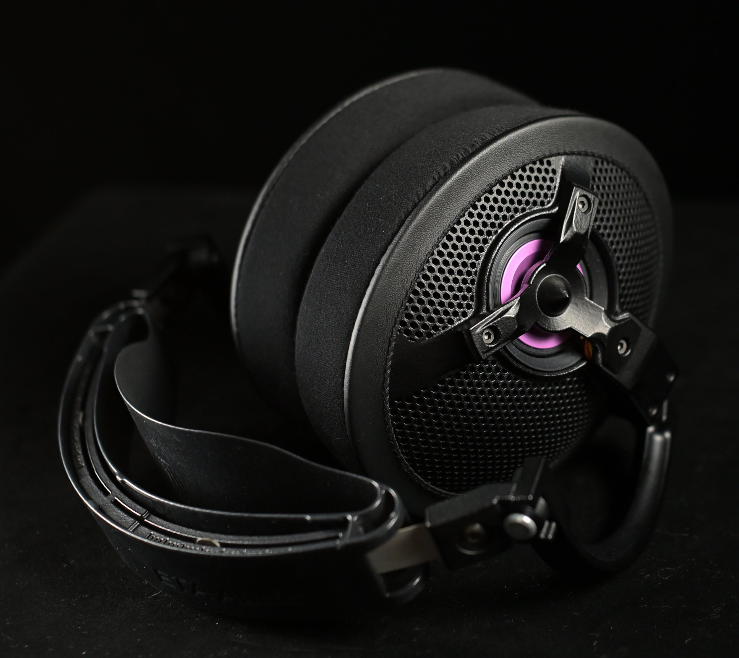 ETA Audio ULI side view showing earpad, headband, and open-back grille