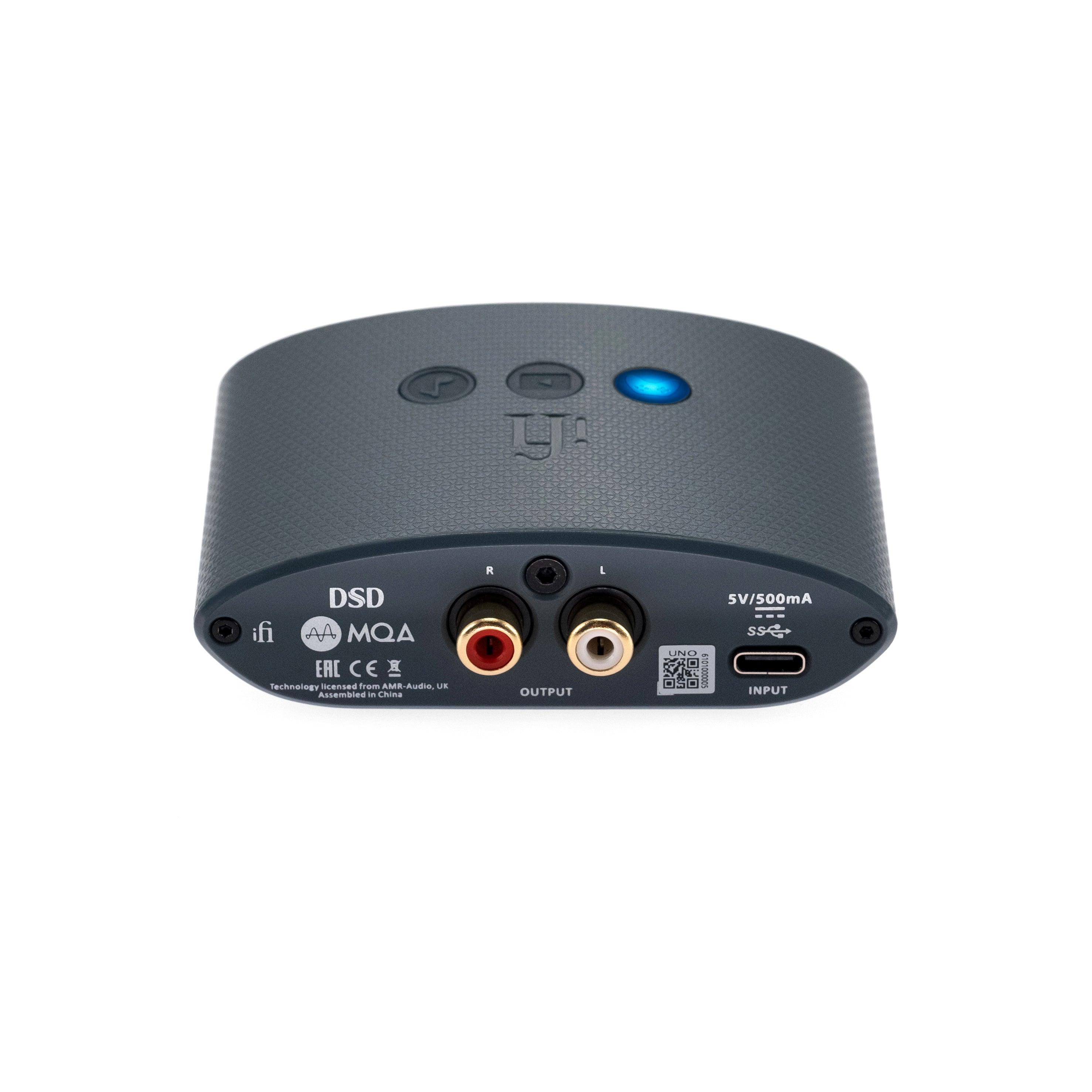 iFi uno DAC on a desktop