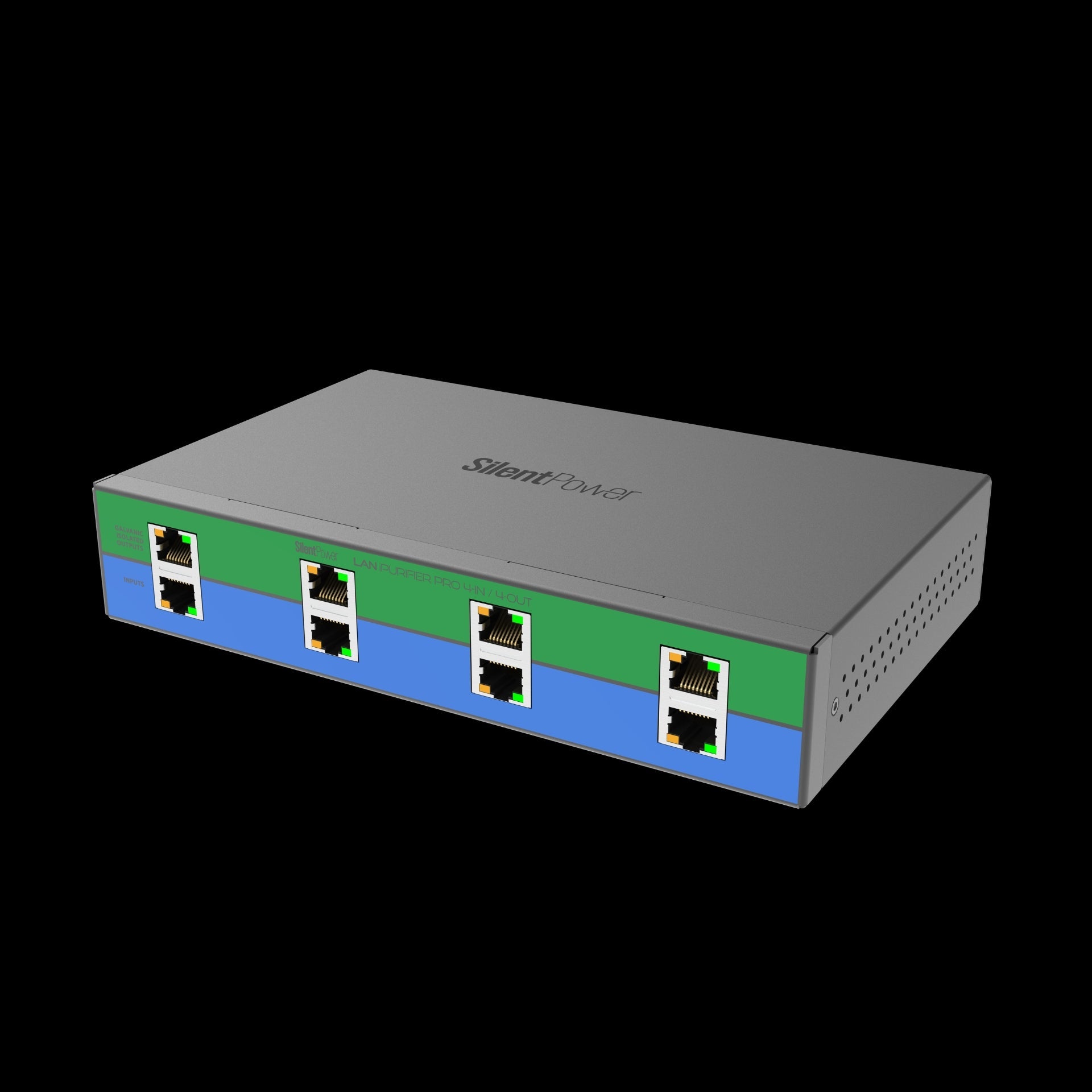 SilentPower LAN iPurifier Pro 4-In/4-Out detail