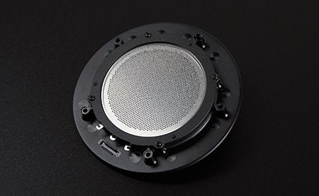 STAX SR-X1 electrostatic earspeaker, driver unit detail view