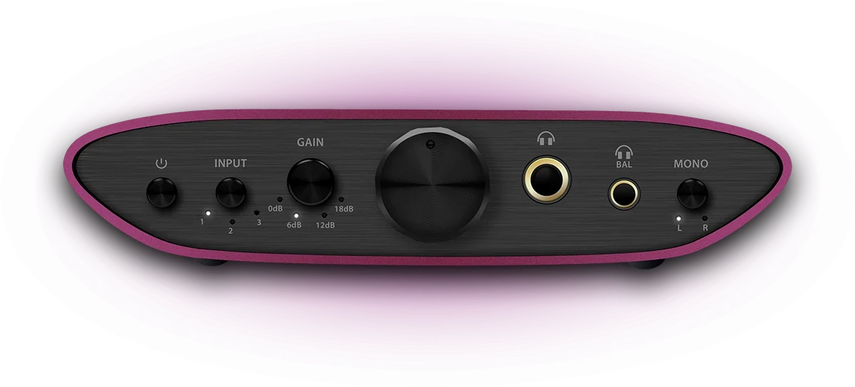 iFi Studio ZEN CAN Studio headphone amplifier, front view