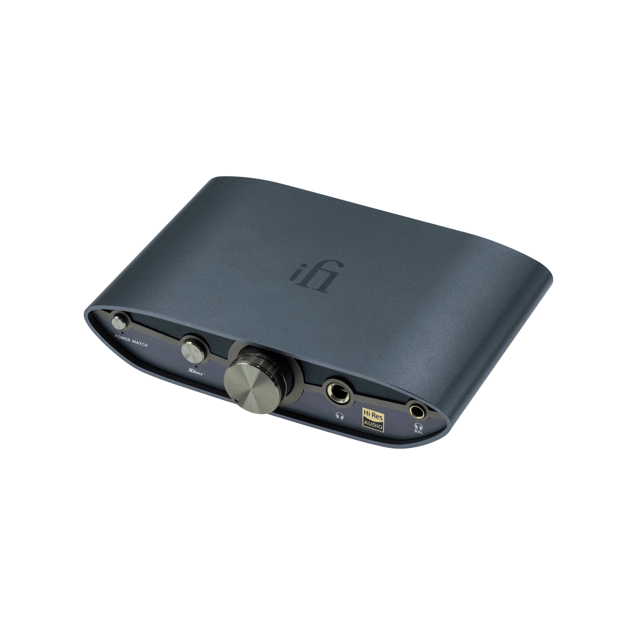 iFi ZEN DAC 3 front panel with 4.4mm balanced and 6.3mm headphone outputs