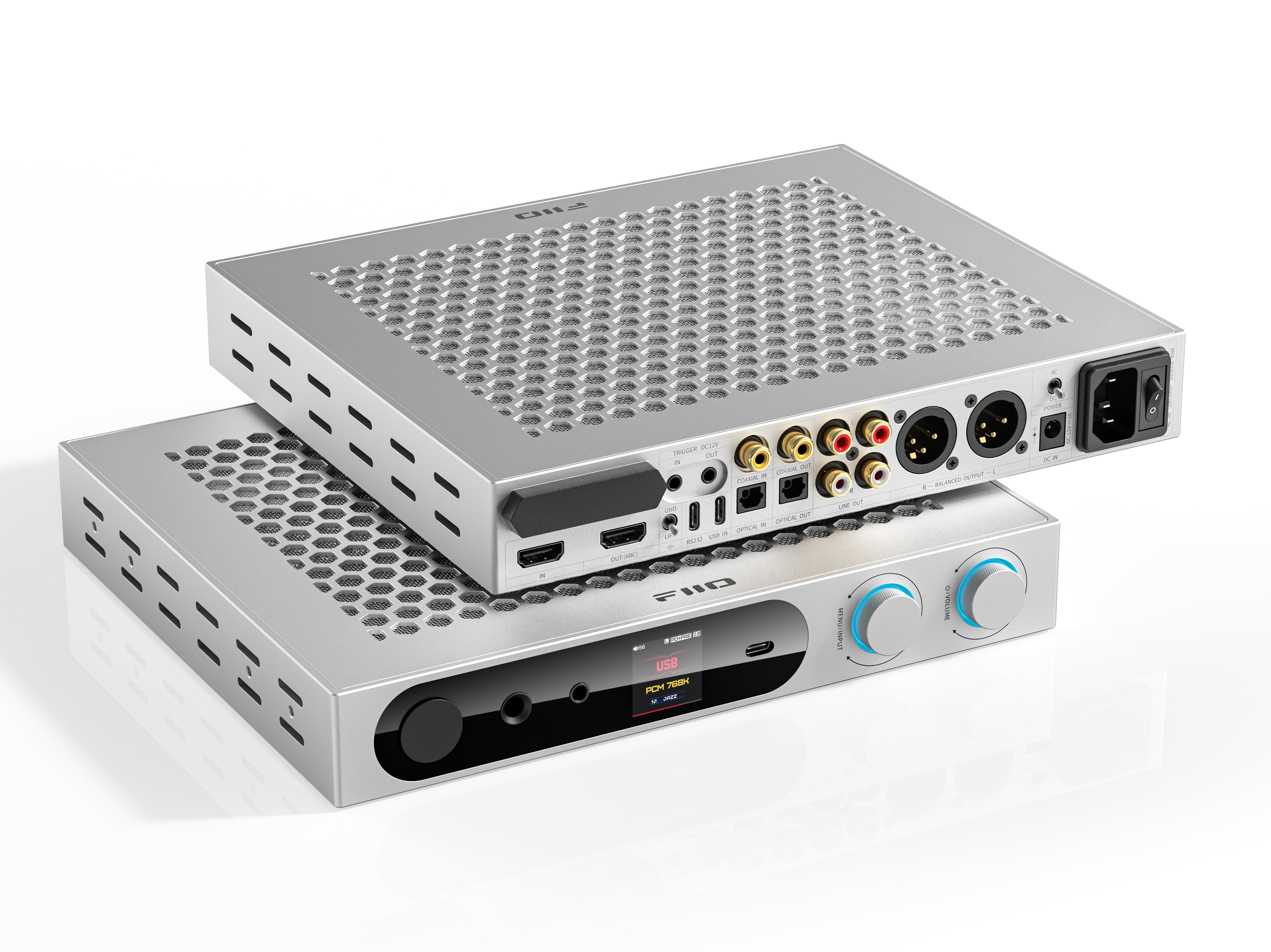 Fiio K19 Desktop DAC and Headphone Amplifier, hero product shot