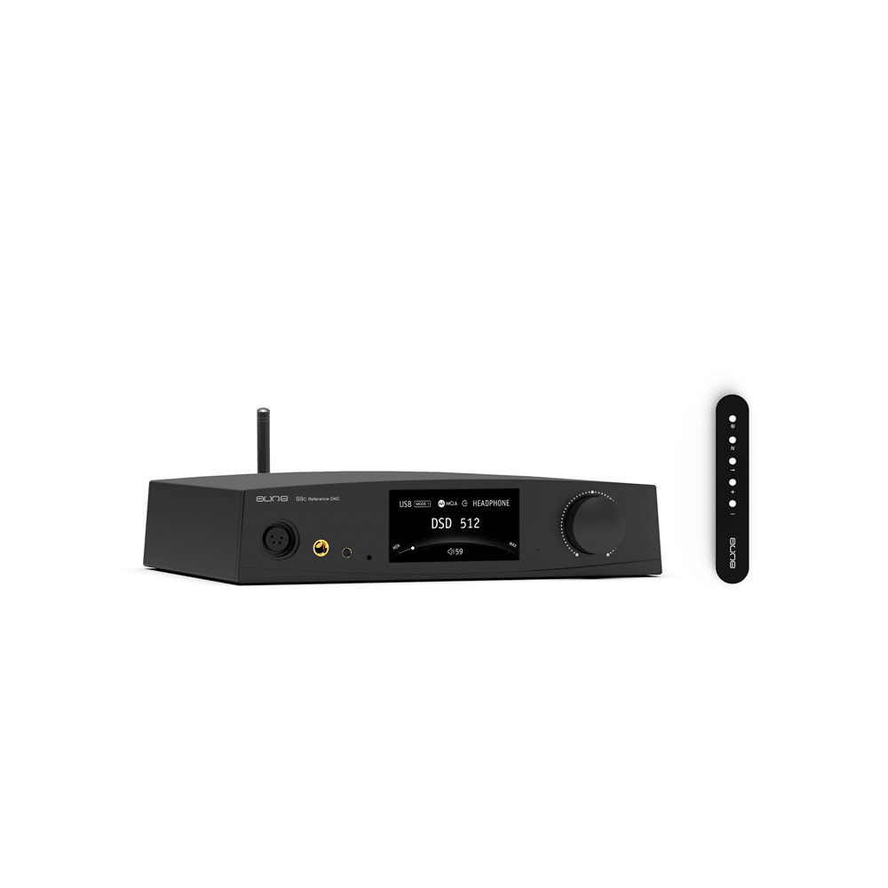 Aune S9c Pro BT reference DAC and headphone amplifier in black