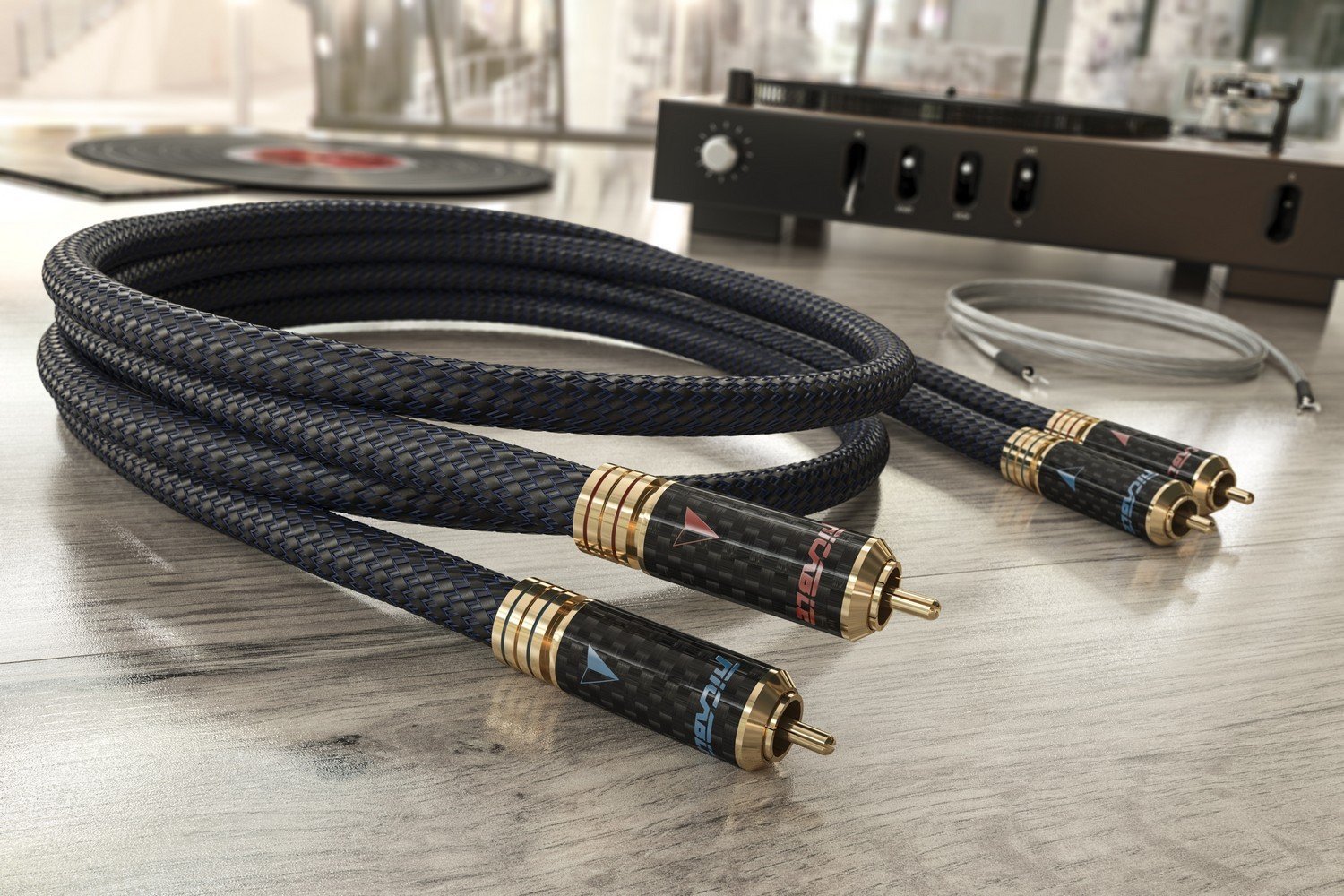 Ricable Invictus Turntable Cable, connector detail