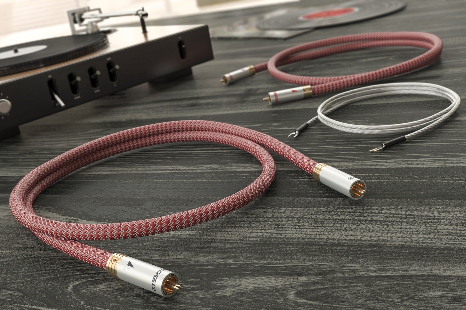 Ricable Dedalus Turntable Cable, connector detail
