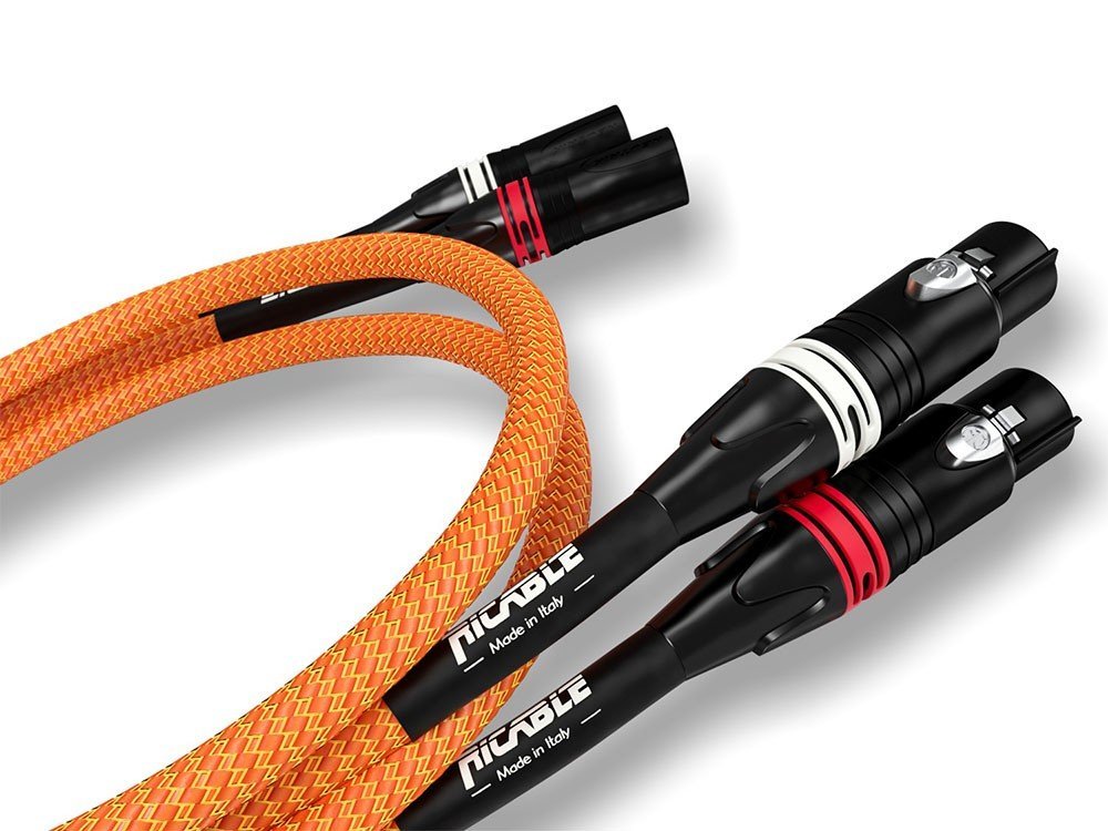 Ricable Dedalus XLR Balanced Interconnect, hero product shot