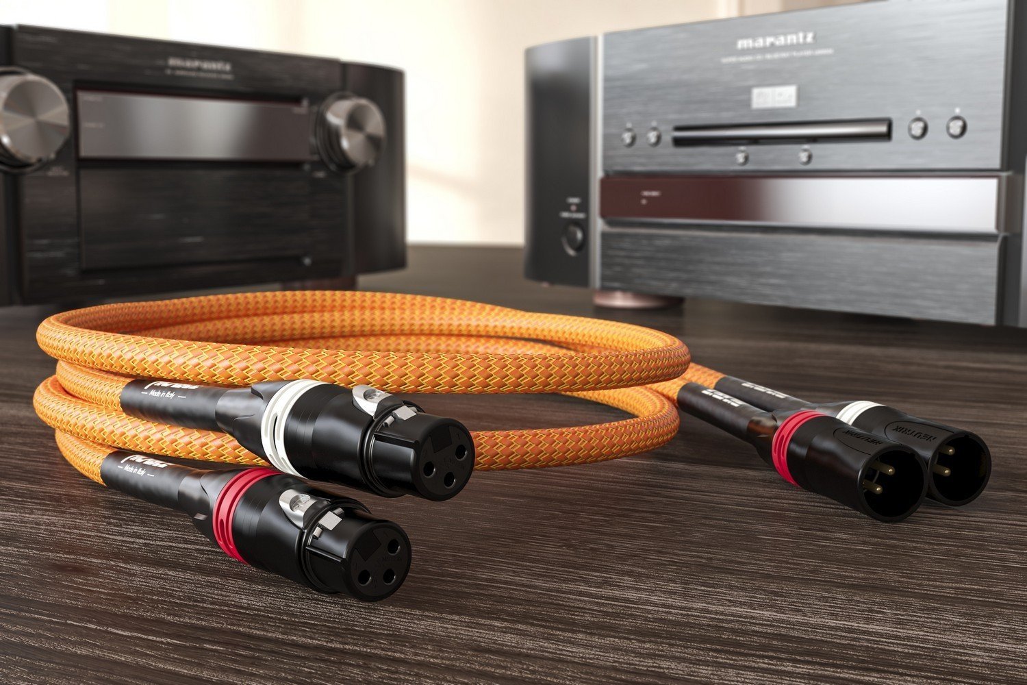 Ricable Dedalus XLR Balanced Interconnect, connector detail