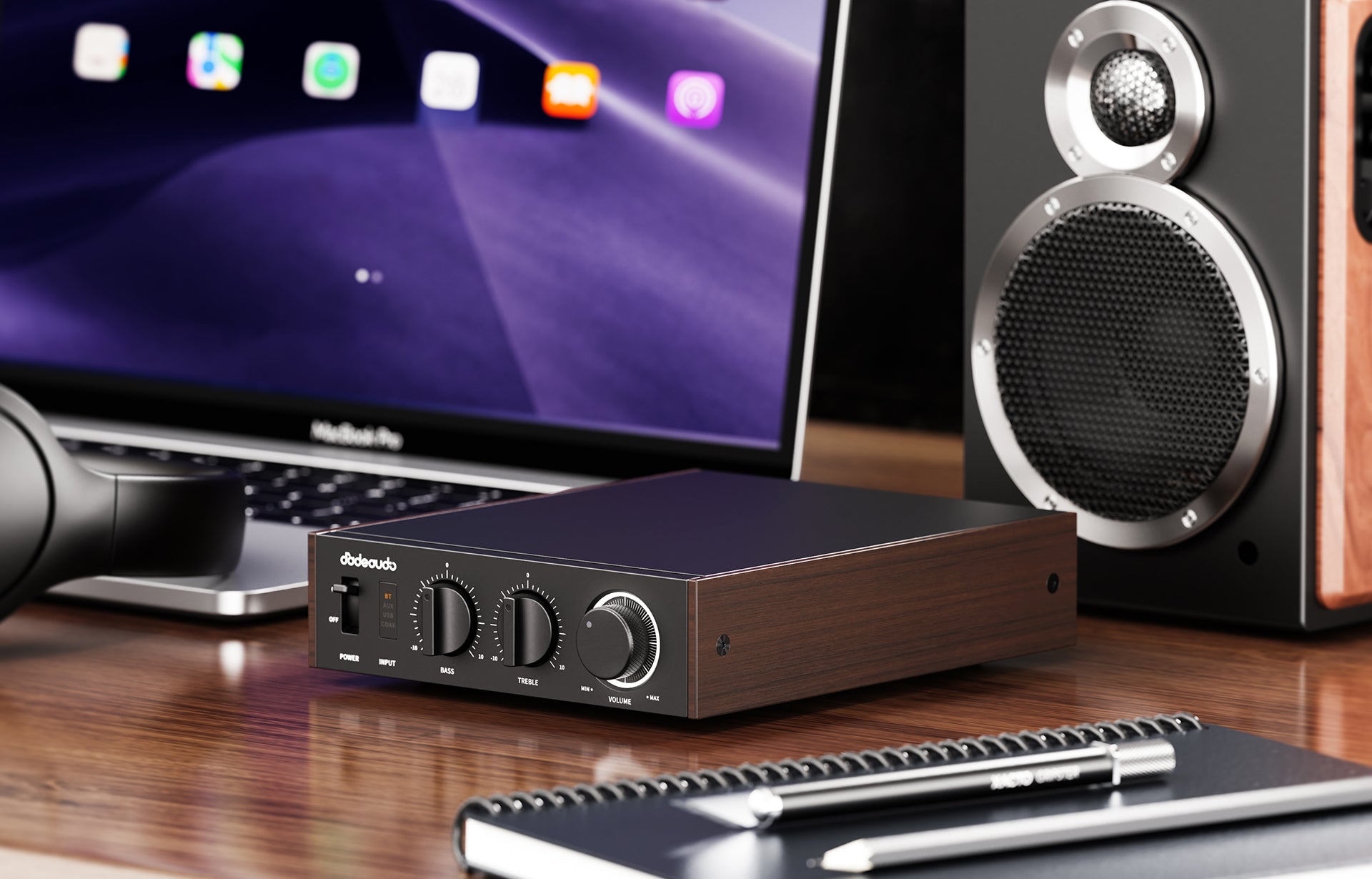 Fiio Level 1 Compact Desktop Amplifier, additional product view
