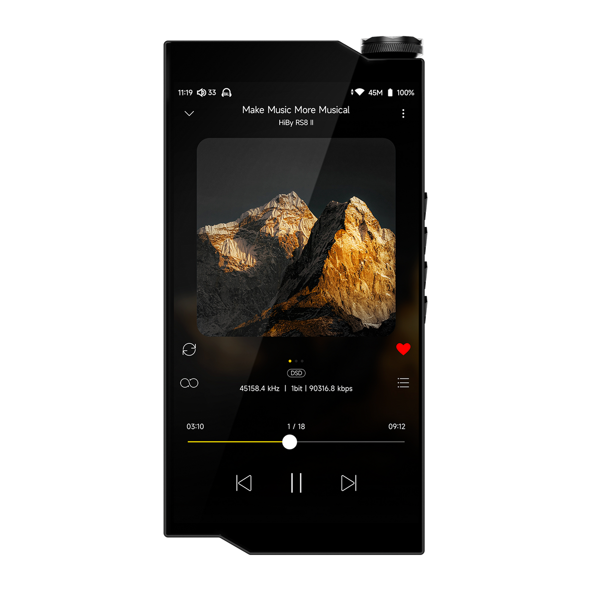 HiBy RS8 II Digital Audio Player