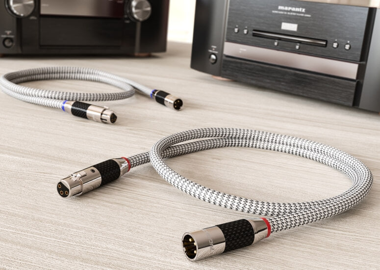 Ricable Invictus XLR Reference Balanced Interconnect, connector detail