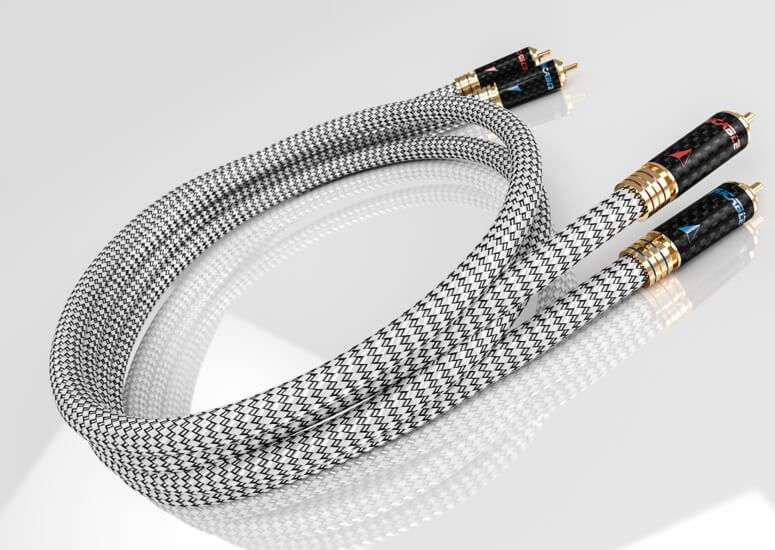 Ricable Invictus Signal Reference RCA Interconnect, lifestyle view