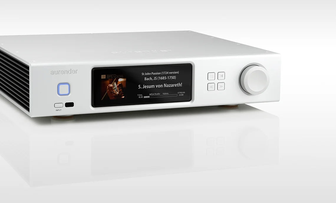 Aurender A15 music server, hero product shot