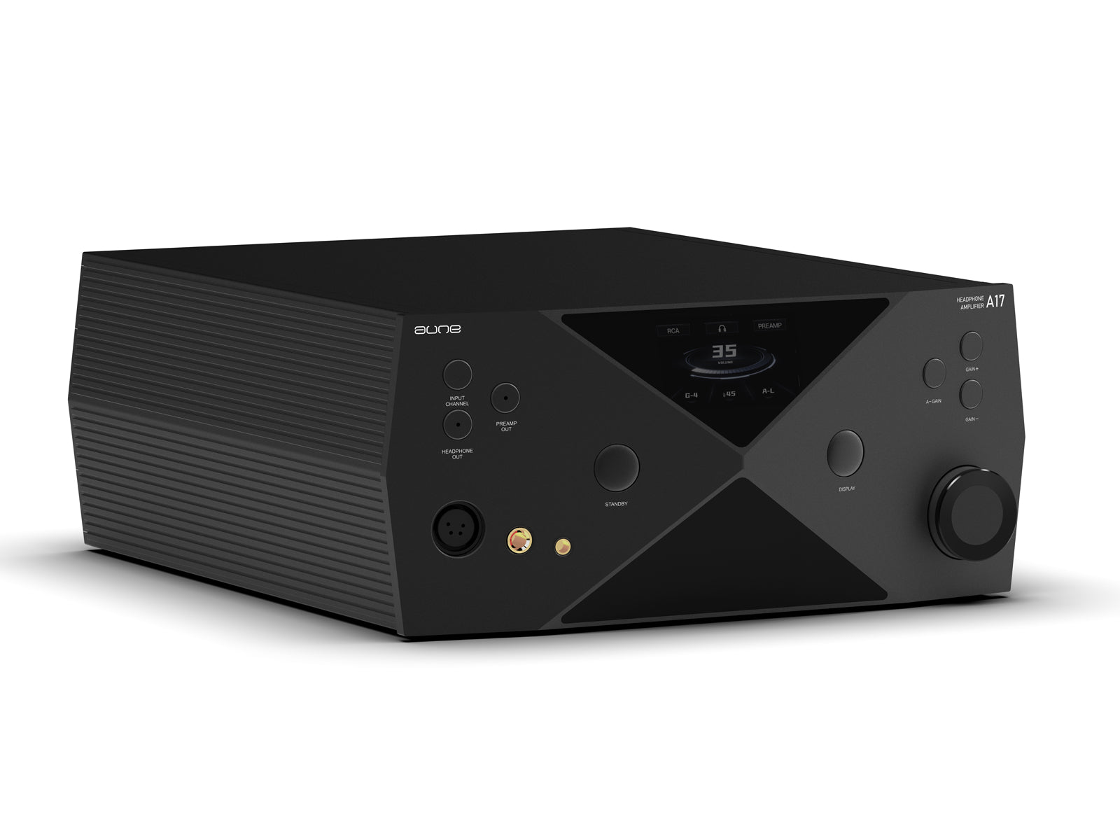 Aune A17 headphone amplifier, hero product shot