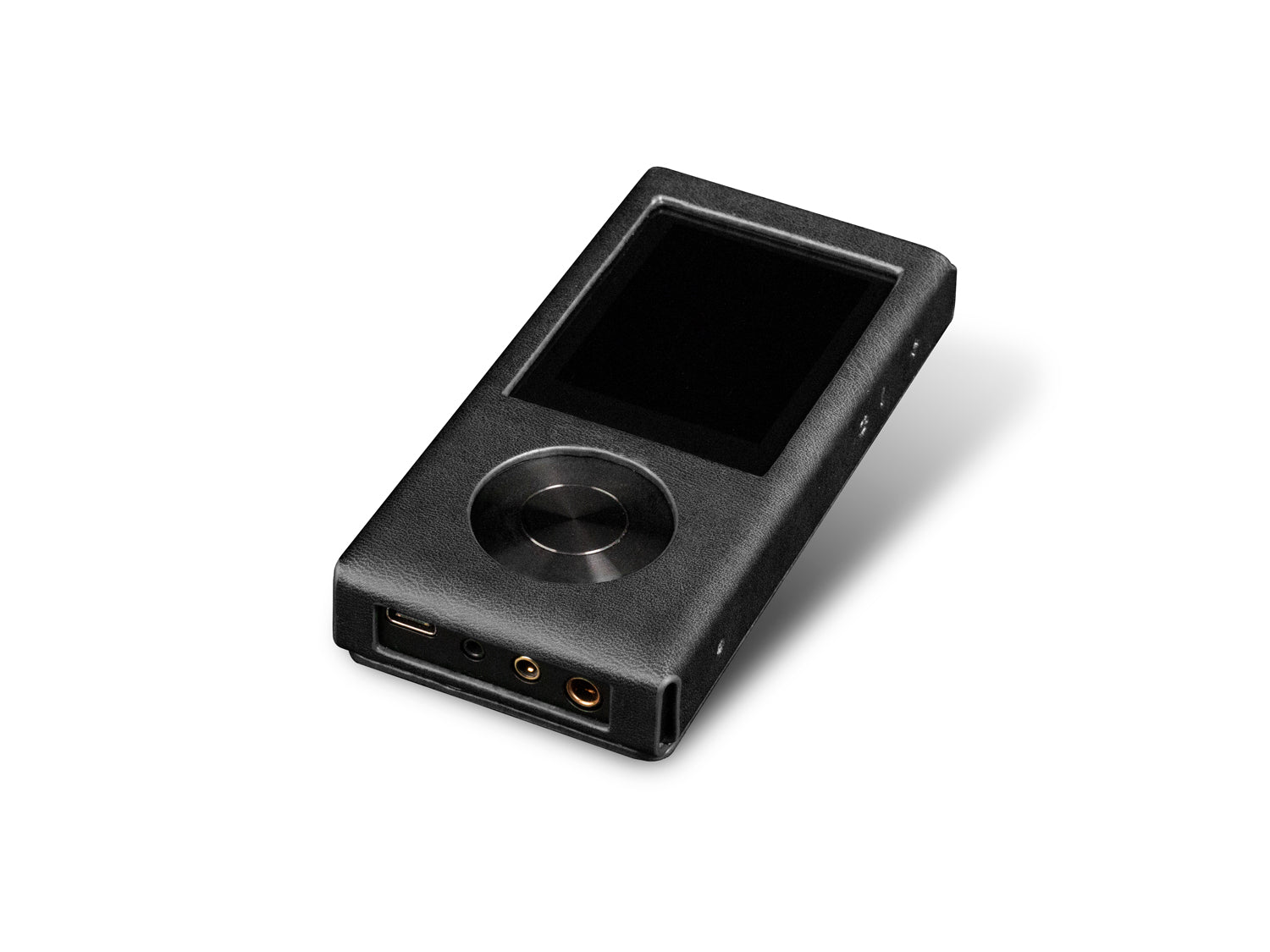 Aune M1P leather protective case in black