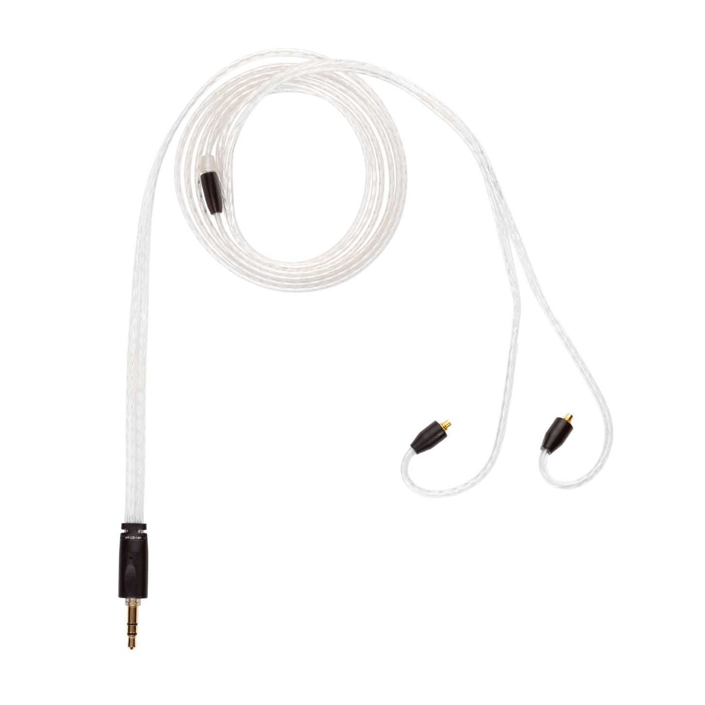 Campfire Audio Time Stream Chromatic Series IEM cable, Black, hero product shot