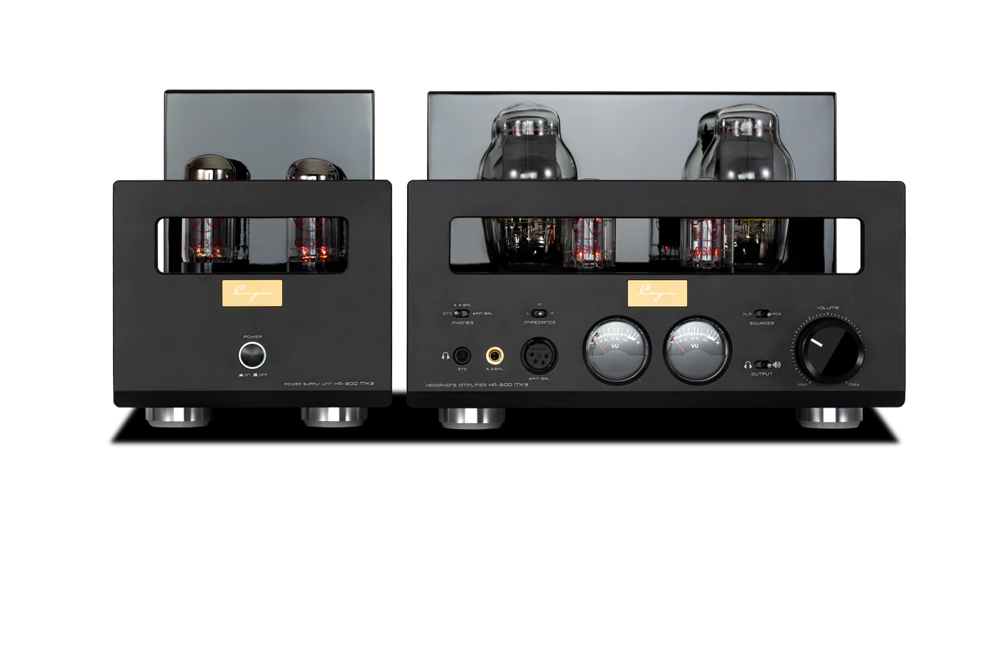 Cayin HA300-MK3 300B tube headphone amplifier, hero product shot