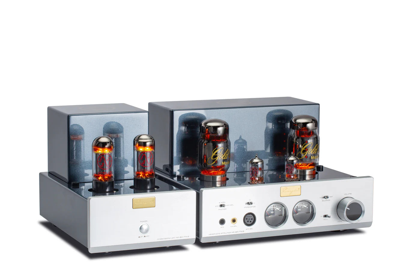 Cayin HA-6A MK2 tube headphone amplifier, hero product shot