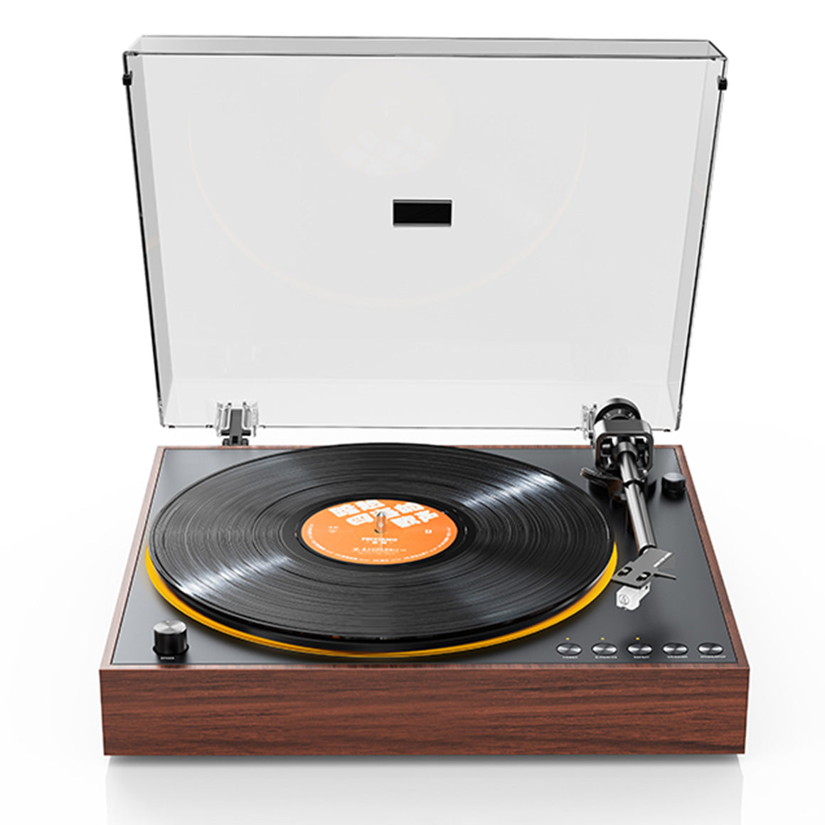 Fiio TT11 Fully Automatic Bluetooth Turntable, additional product view (brown)