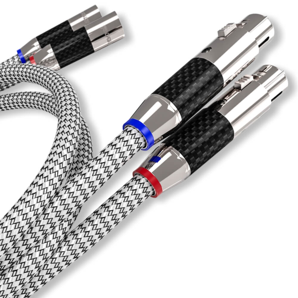 Ricable Invictus XLR Reference Balanced Interconnect, hero product shot