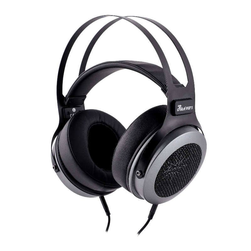 Kiwi Ears Altruva open back headphones, hero product shot