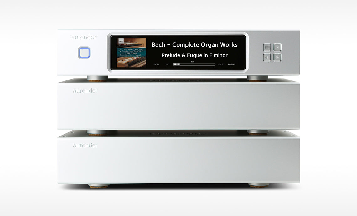 Aurender N50 reference music server, alternate product view