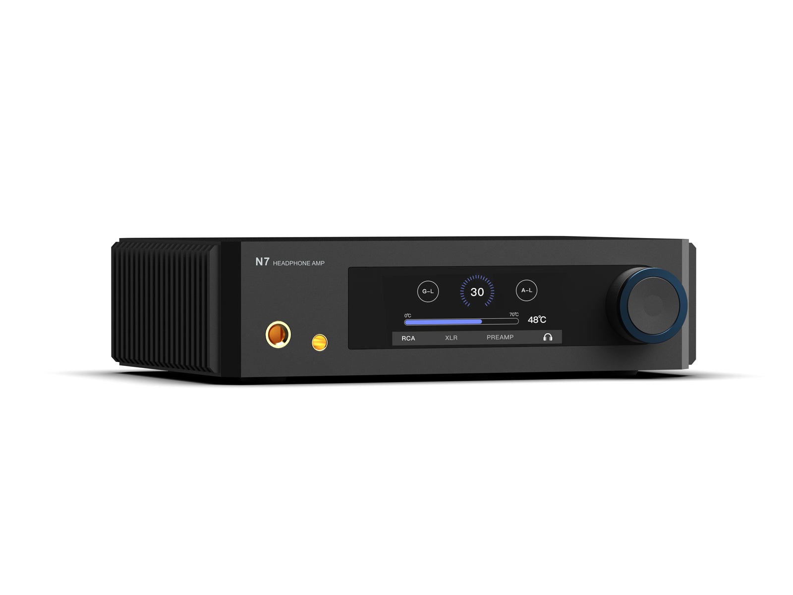 Aune N7 pure Class-A headphone amplifier front