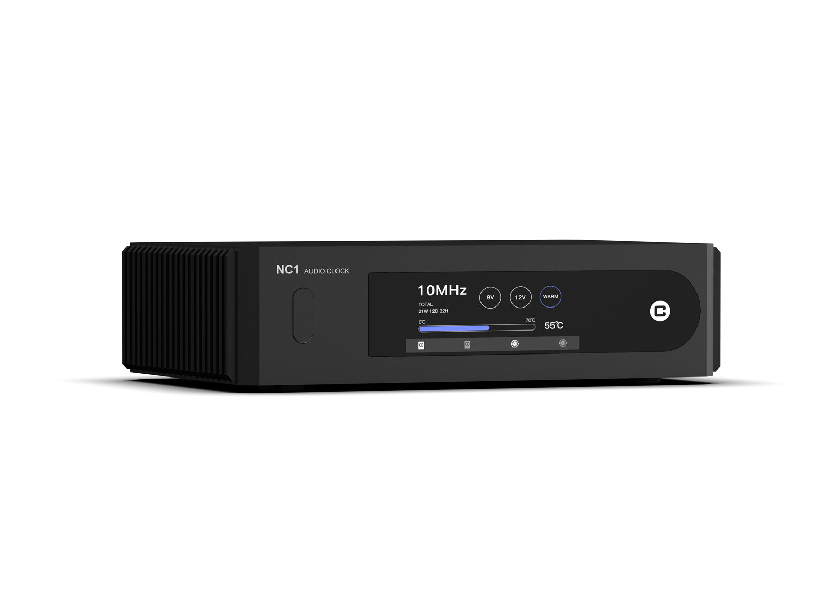Aune NC1 EVO OCXO audio clock and linear power supply front