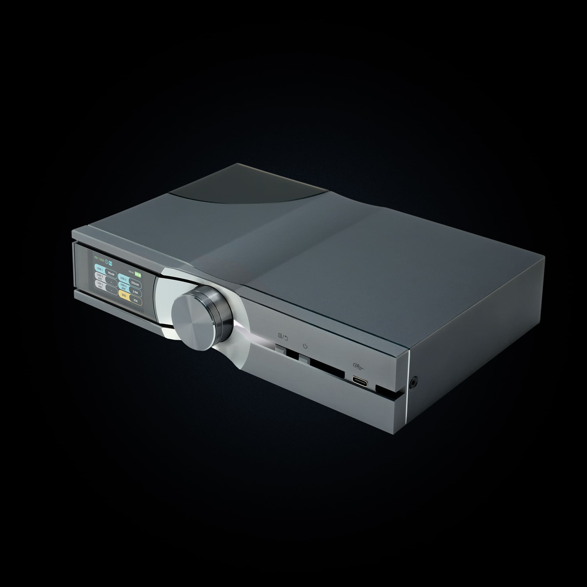SilentPower OMNI USB front display