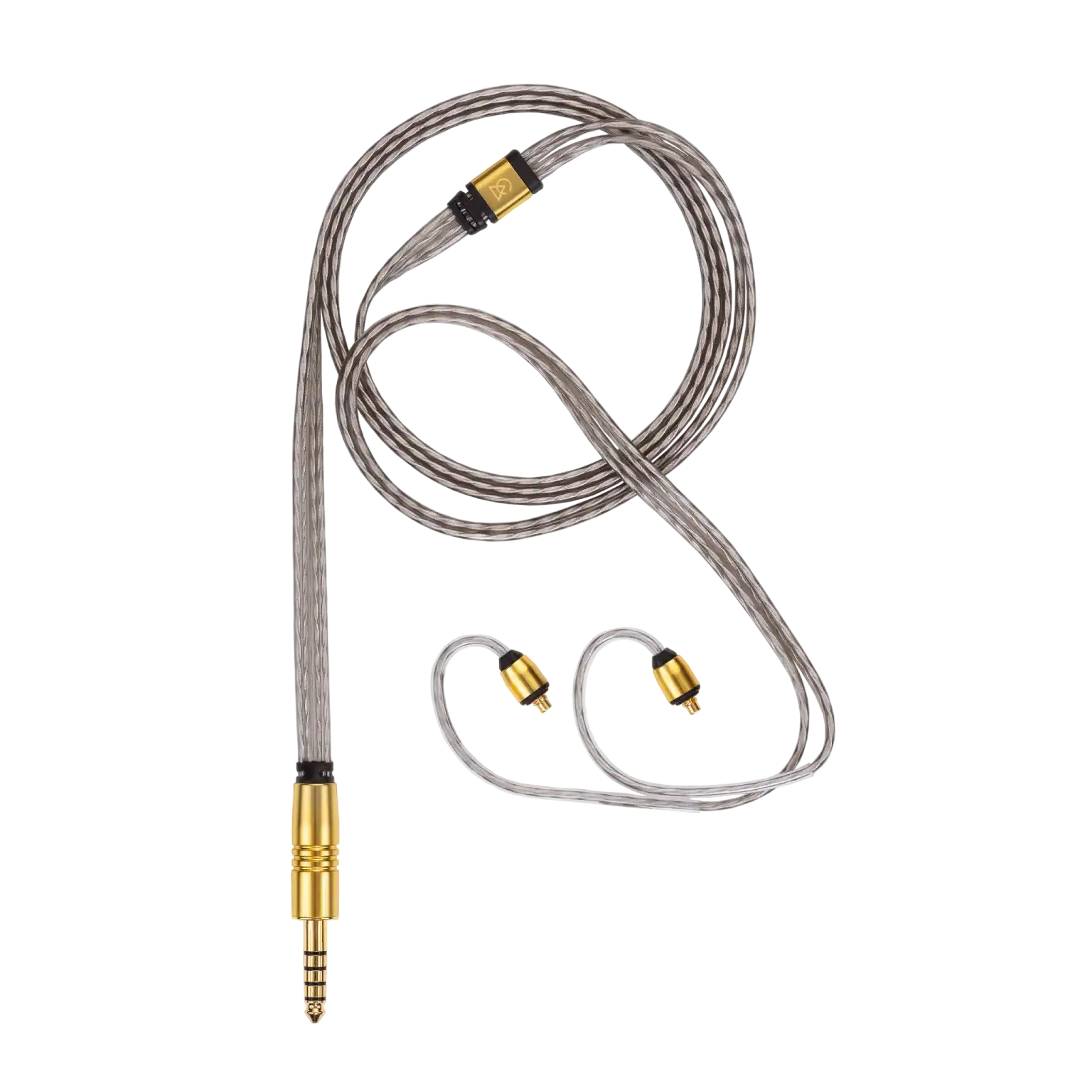 Campfire Audio Time Stream Silver IEM cable, hero product shot
