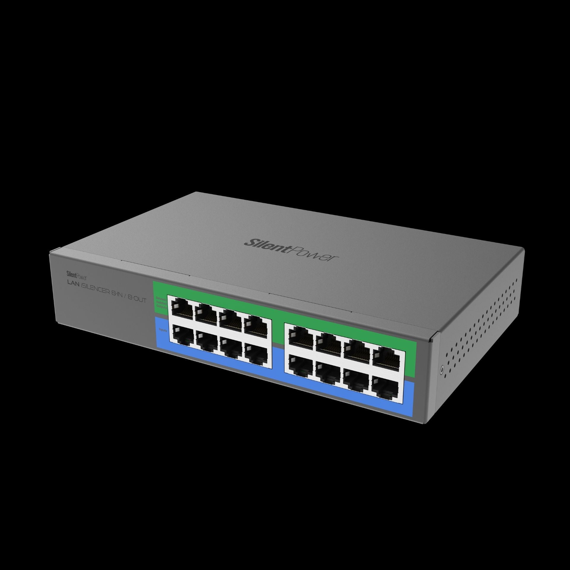 SilentPower LAN iSilencer 4/8/12 ports