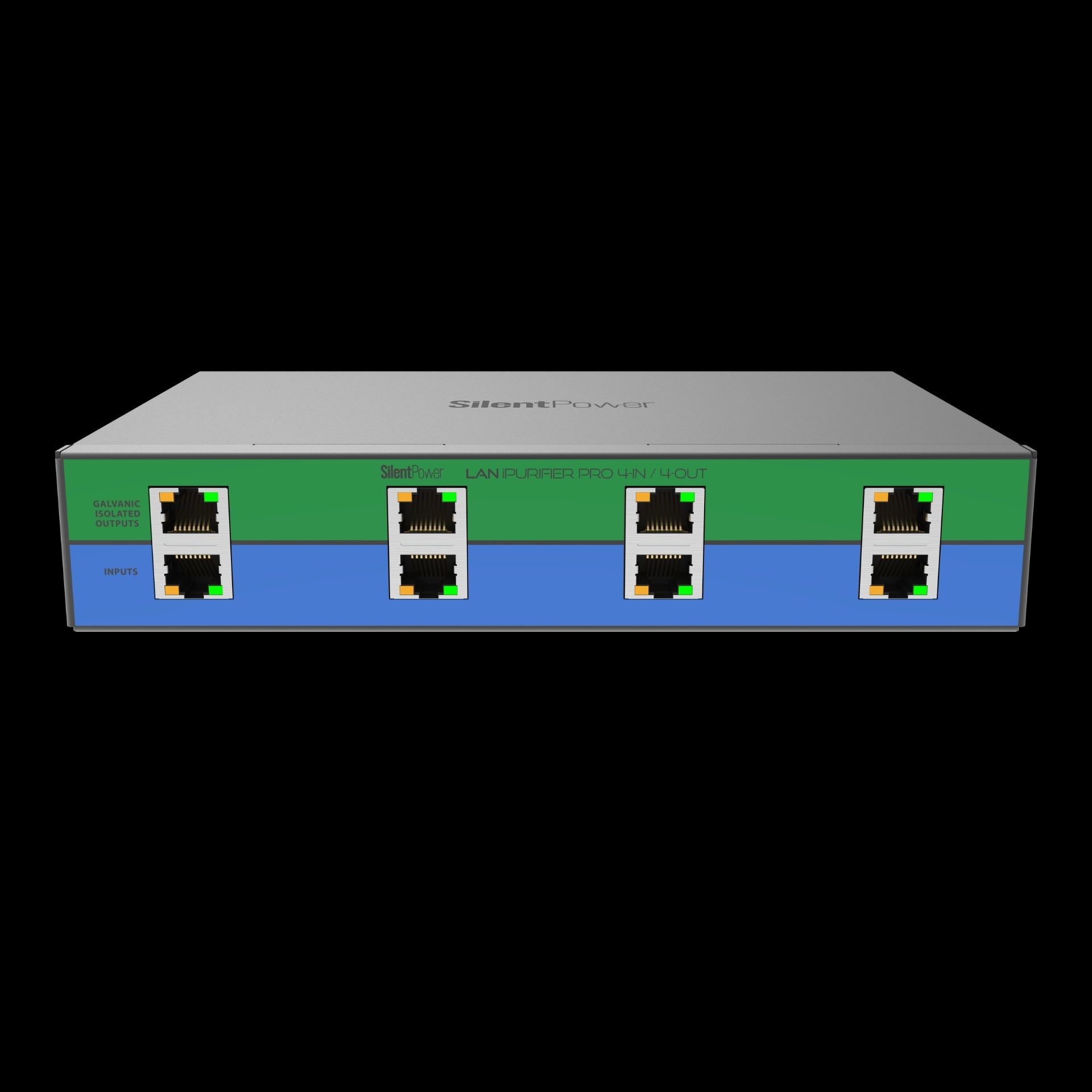 SilentPower LAN iPurifier Pro 4-In/4-Out ports