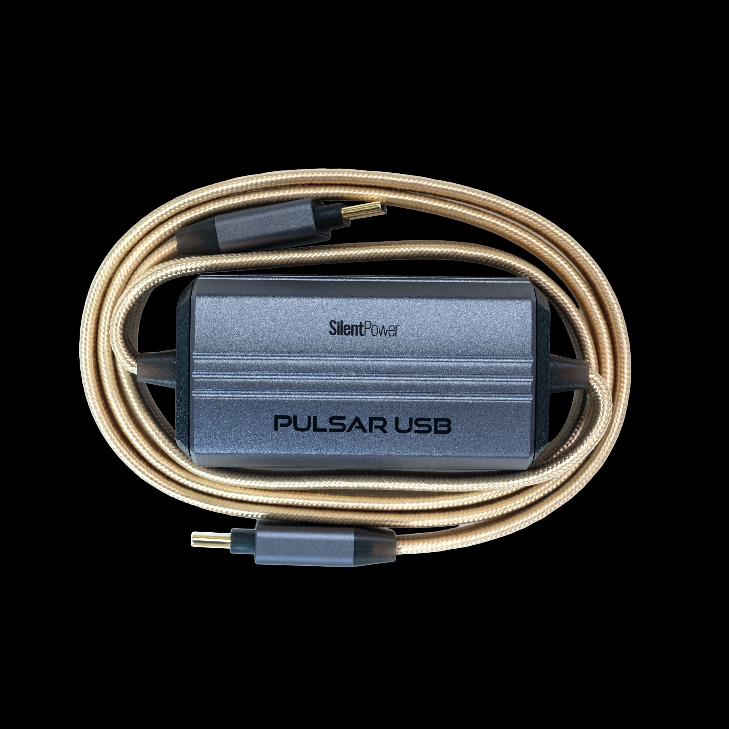 SilentPower Pulsar USB audiophile USB-C cable