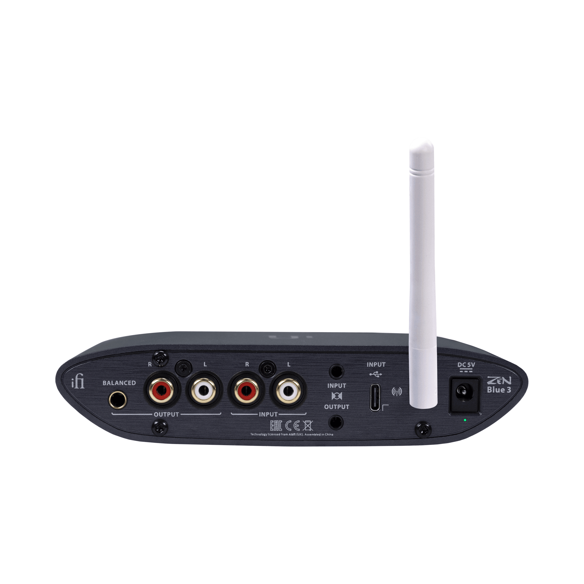 iFi ZEN Blue 3 Bluetooth hub front panel