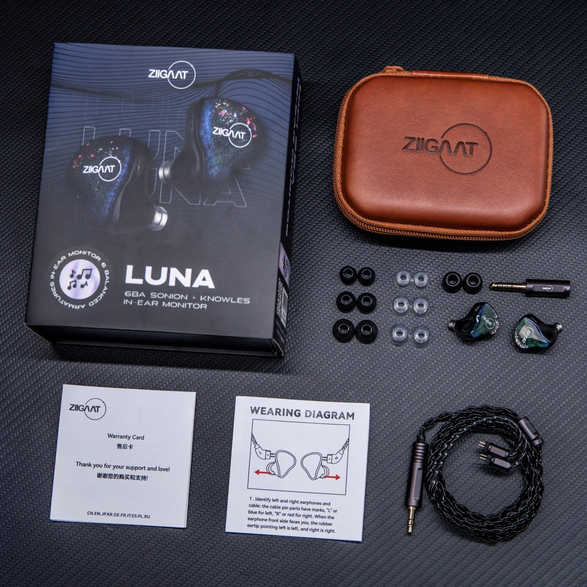 ZiiGaat Luna IEM, additional product view