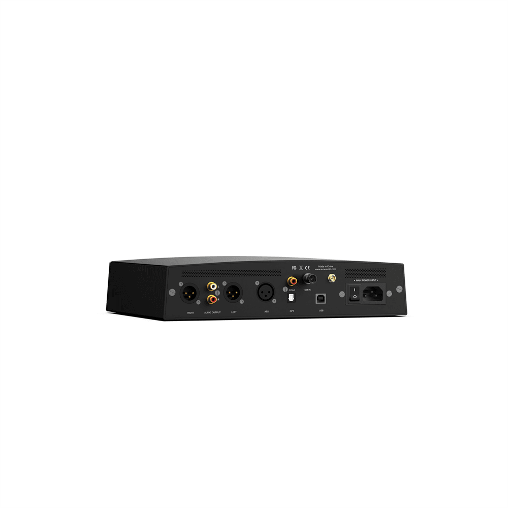 Aune S9c Pro BT DAC and headphone amplifier rear panel