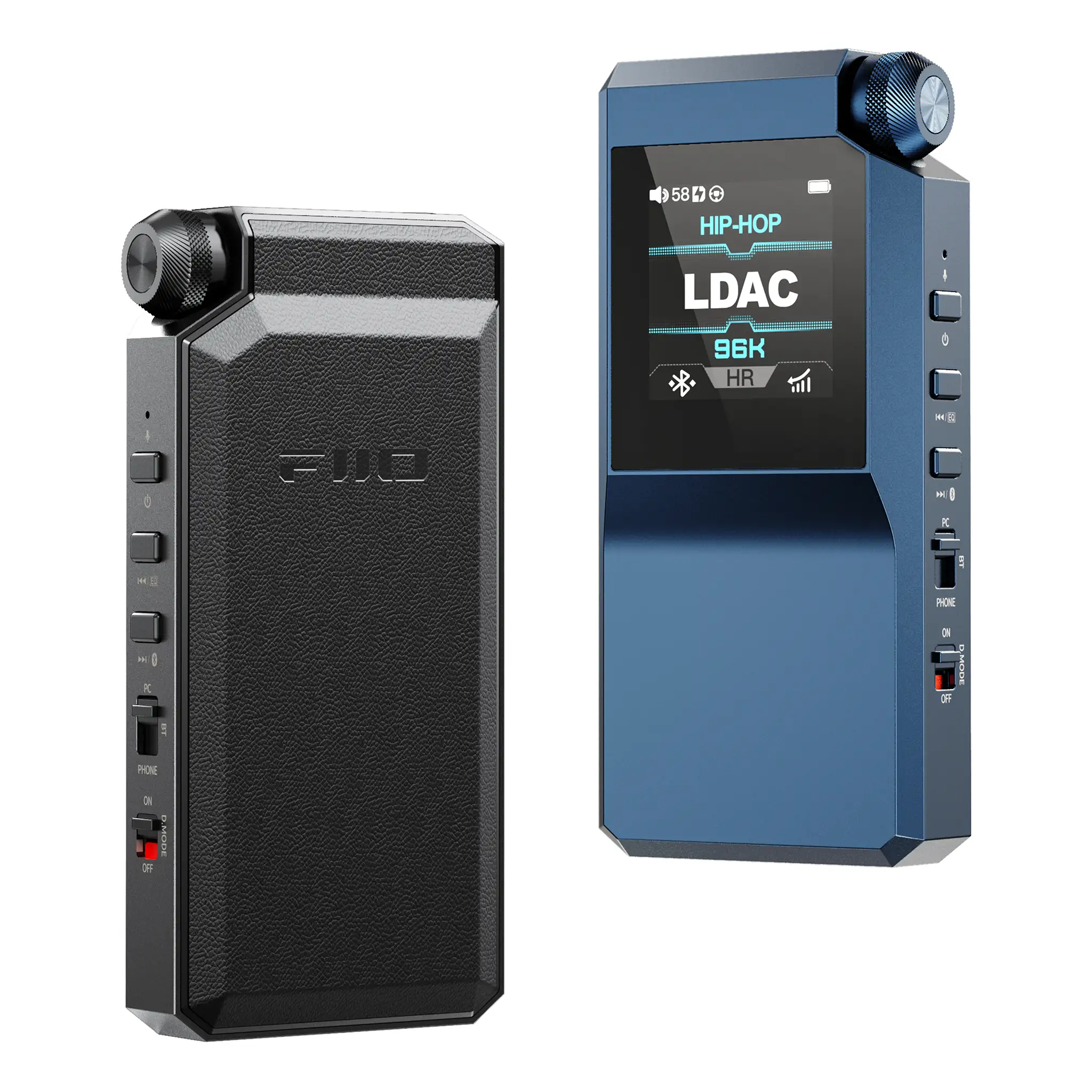 Fiio BTR17 Portable Bluetooth DAC and Headphone Amp, hero product shot