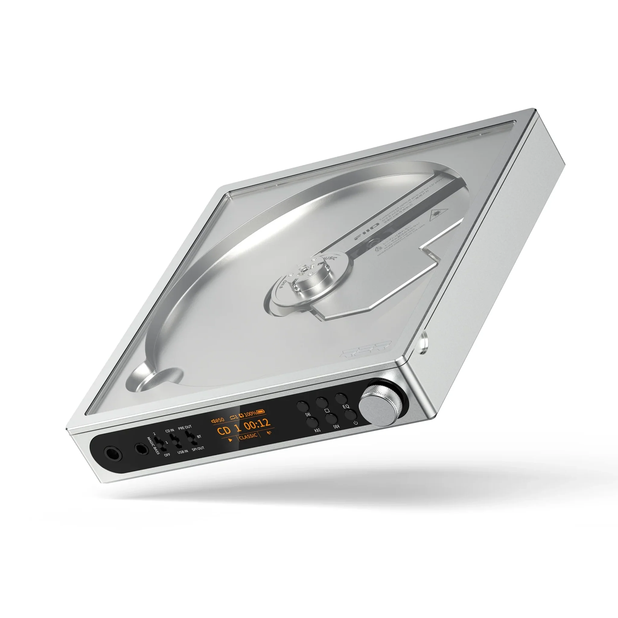 Fiio DM15 R2R Portable CD Player, hero product shot