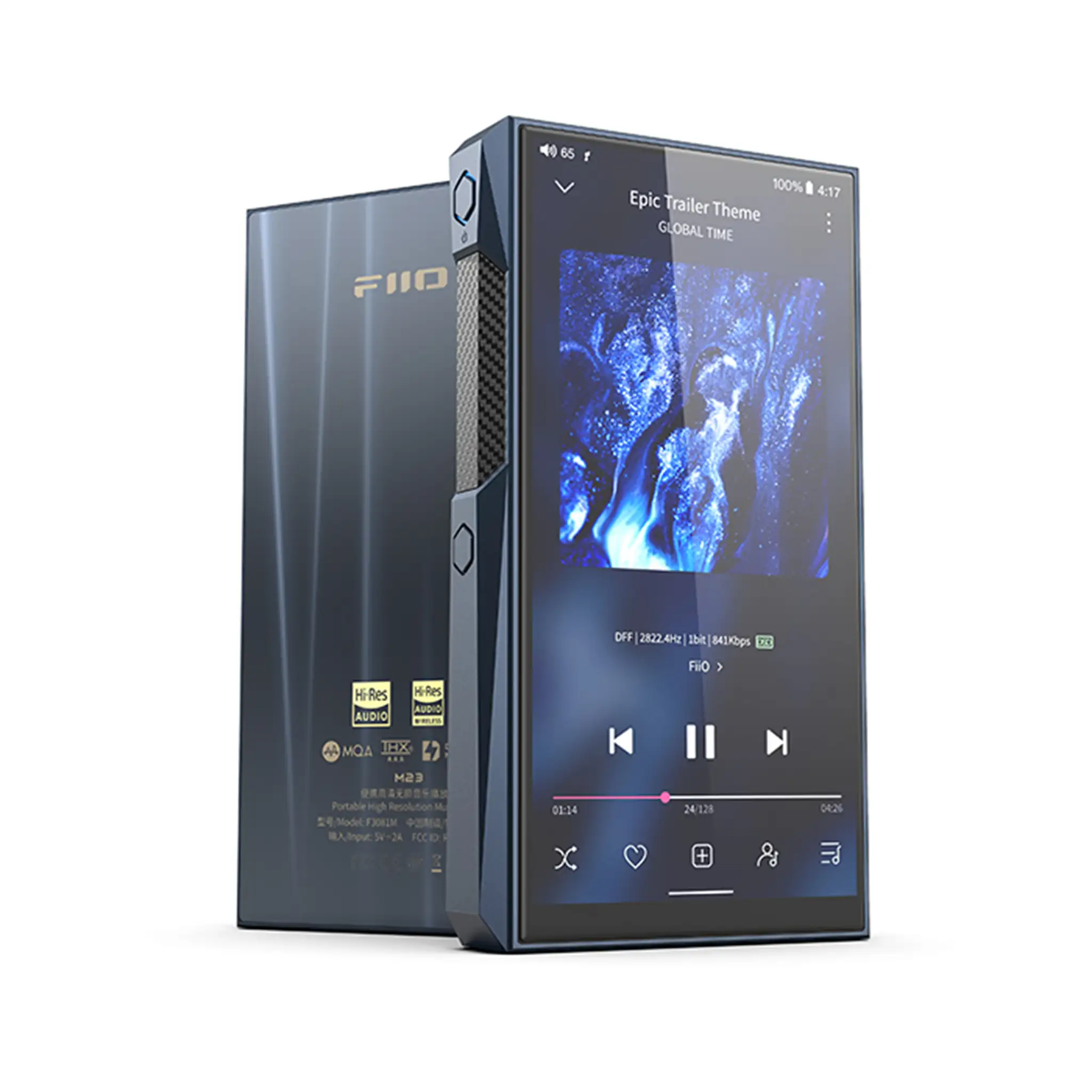 Fiio M23 digital audio player, hero product shot