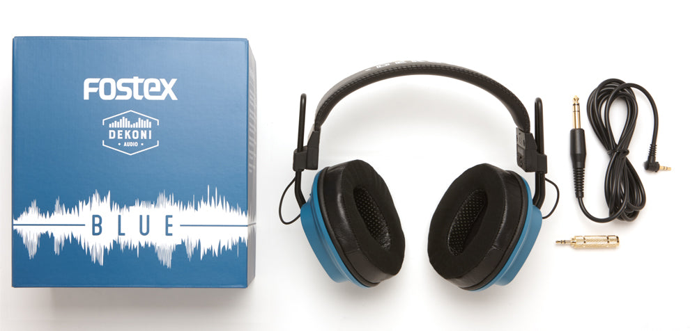 Dekoni Audio Blue – Fostex/Dekoni HiFi Audiophile Planar Magnetic Headphone